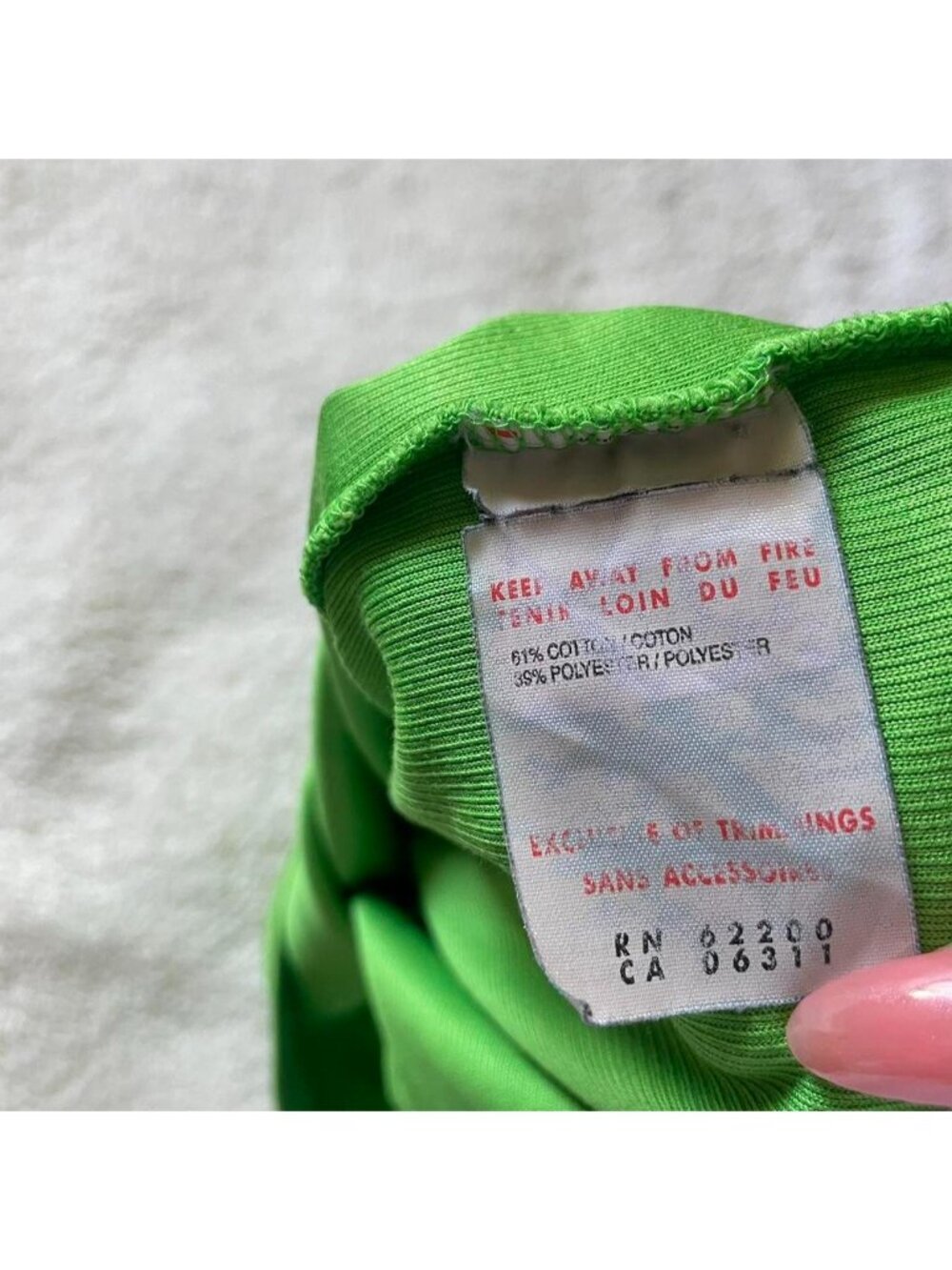 2000s Puma green tank top - Picture 8 of 8